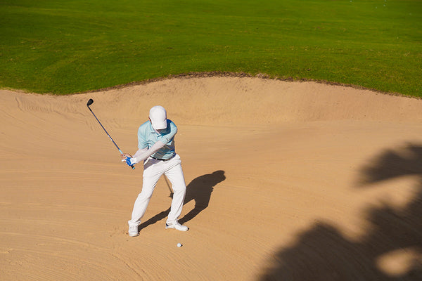 Golf Tips for playing in a bunker: Get out of trouble and get on the green easily