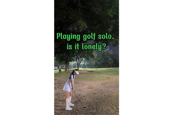 Playing golf solo,is it lonely