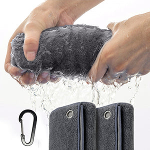 Absorbent Golf Towel For Club & Ball Cleaning