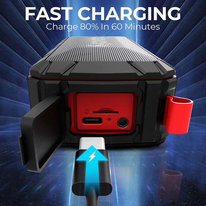 Dprofy V3M golf speaker standard type-c fast charging in 60 minutes