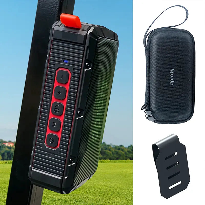 Dprofy magnetic golf bluetooth speaker with protective case set