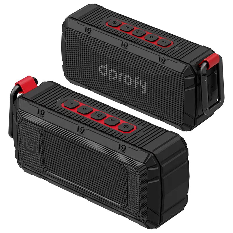 Dprofy magnetic bluetooth golf 2 Speakers with Stereo Pair