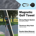 Dprofy Portable Magnetic Bluetooth Golf Speaker With Magnetic Golf Towel