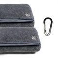 Magnetic Golf Towel With Carabiner Clip