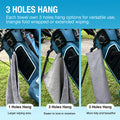 magnetic golf towel with magnet landing pad